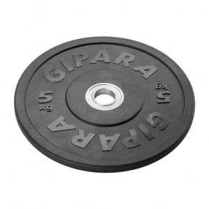 Rubber bumper plate