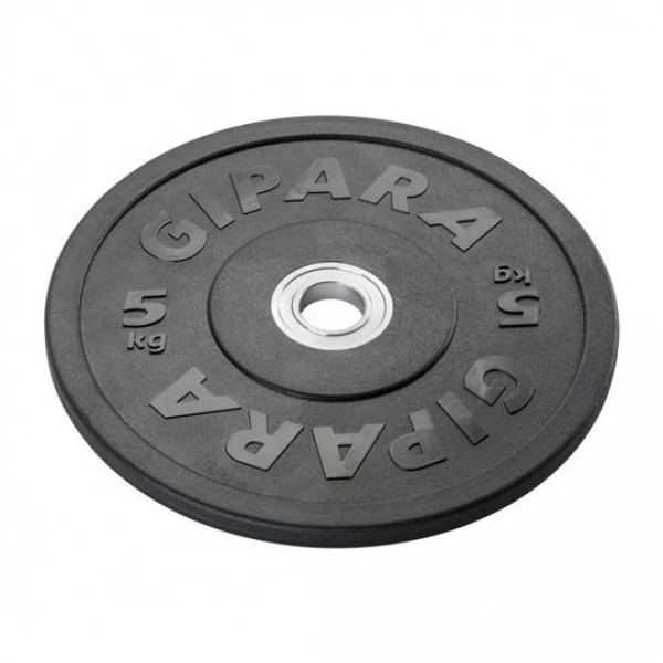 Rubber bumper plate