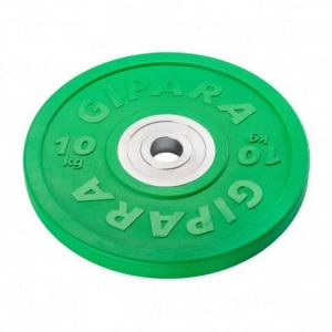Rubber bumper plate