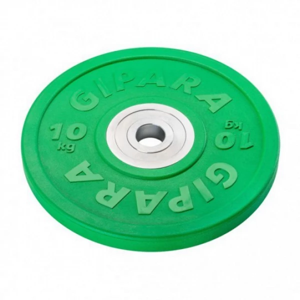 Rubber bumper plate