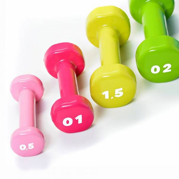 BASIC vinyl dumbbells