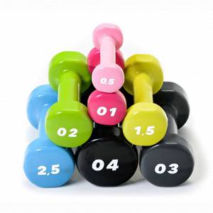 BASIC vinyl dumbbells